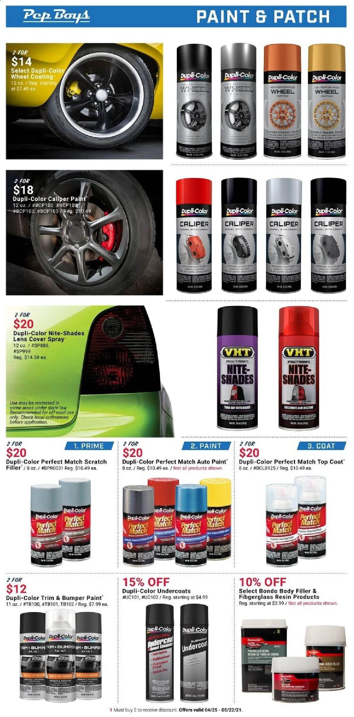 Pep Boys Weekly Ad Flyer April 25 to May 22