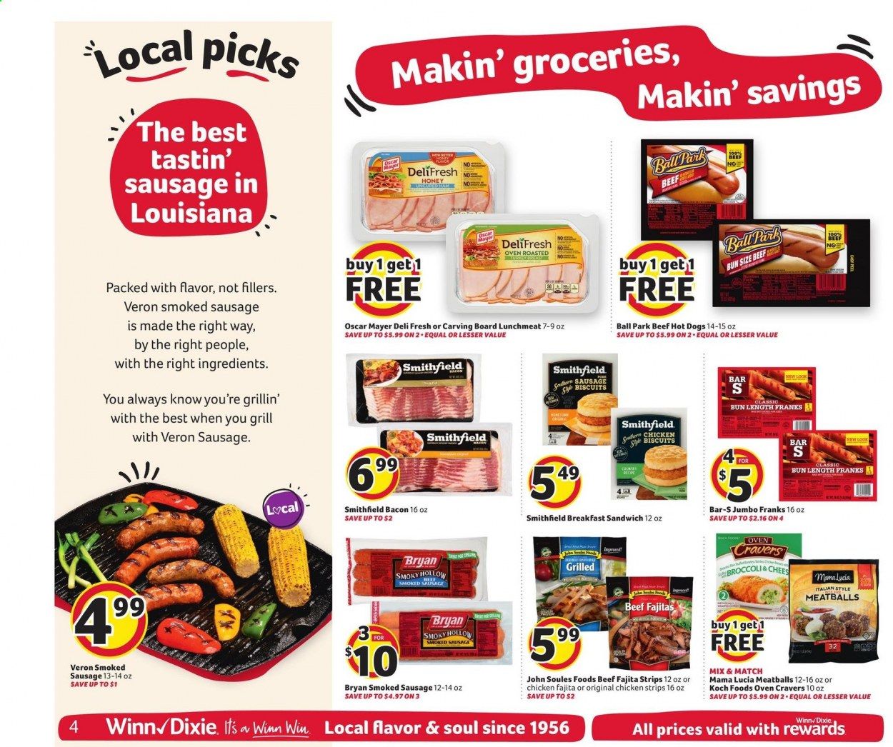 Winn Dixie (AL, FL, GA, LA) Weekly Ad Flyer April 28 to May 4