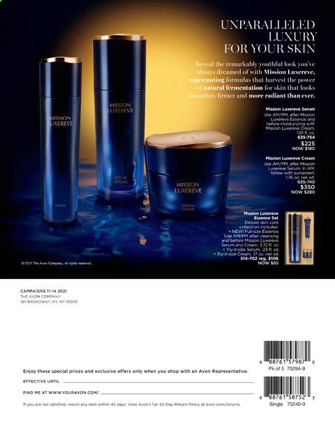 Avon Weekly Ad Flyer April 27 to May 10