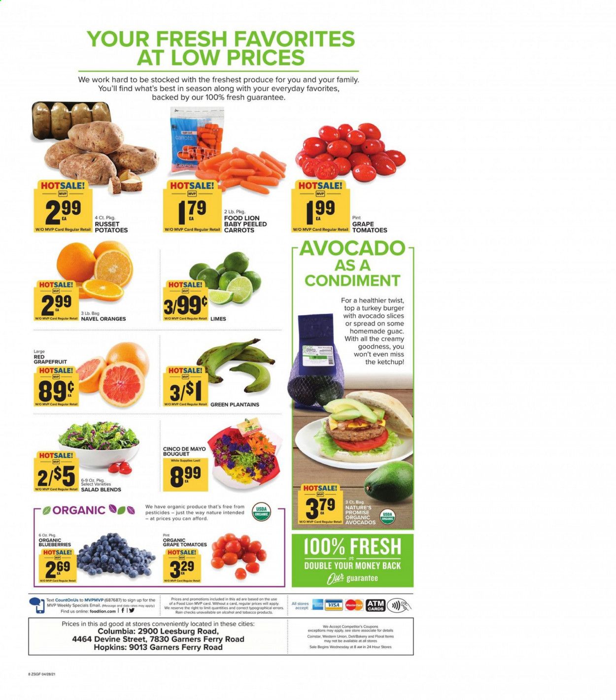 Food Lion (SC) Weekly Ad Flyer April 28 to May 4