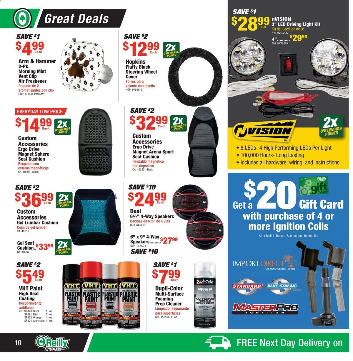 O'Reilly Auto Parts Weekly Ad Flyer April 28 to May 25