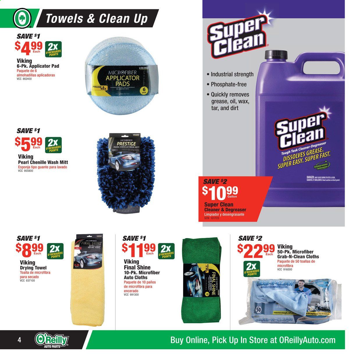 O'Reilly Auto Parts Weekly Ad Flyer April 28 to May 25