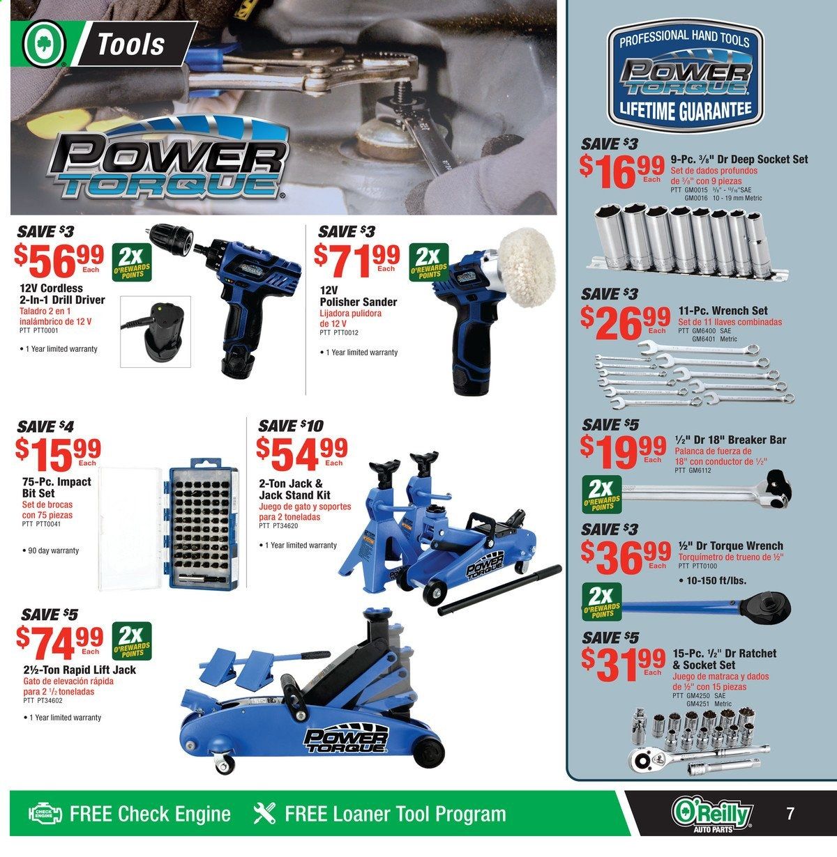 O'Reilly Auto Parts Weekly Ad Flyer April 28 to May 25