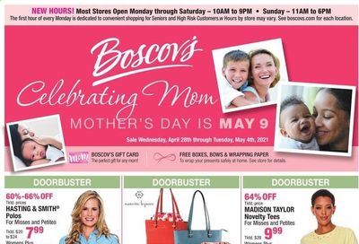 Boscov's Weekly Ad Flyer April 28 to May 4