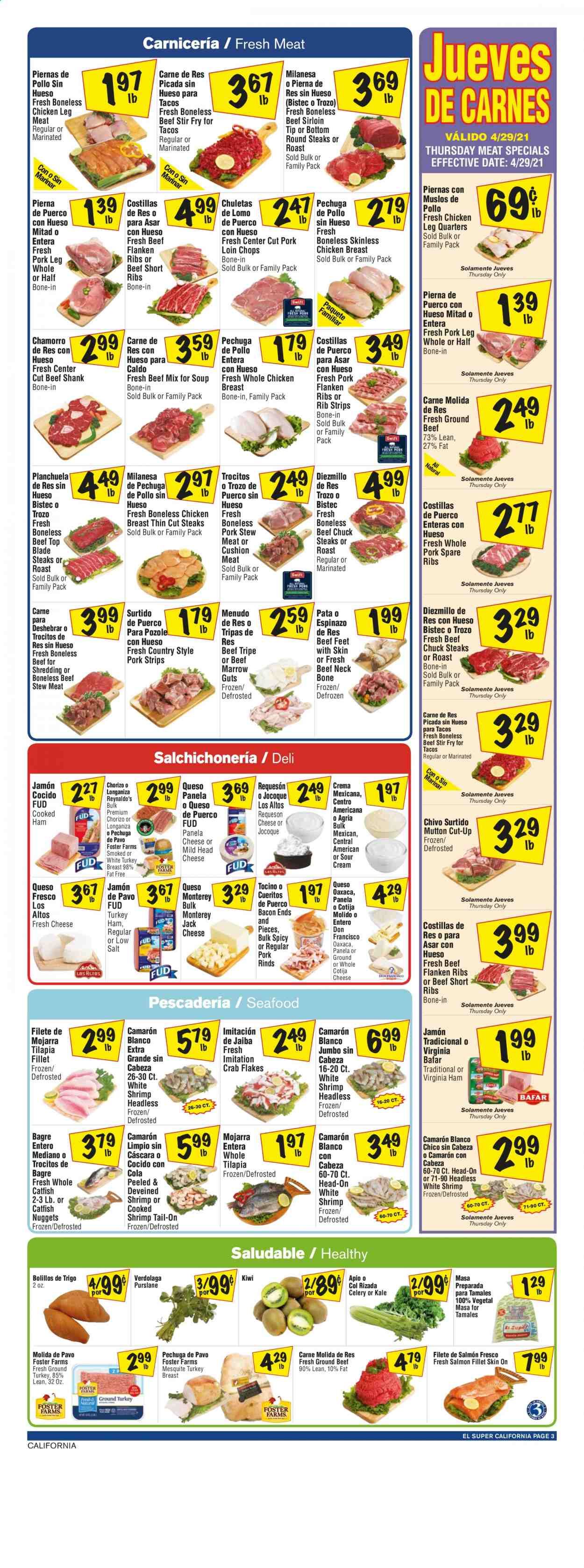 El Super (AZ, CA, NM, NV, TX) Weekly Ad Flyer April 28 to May 4