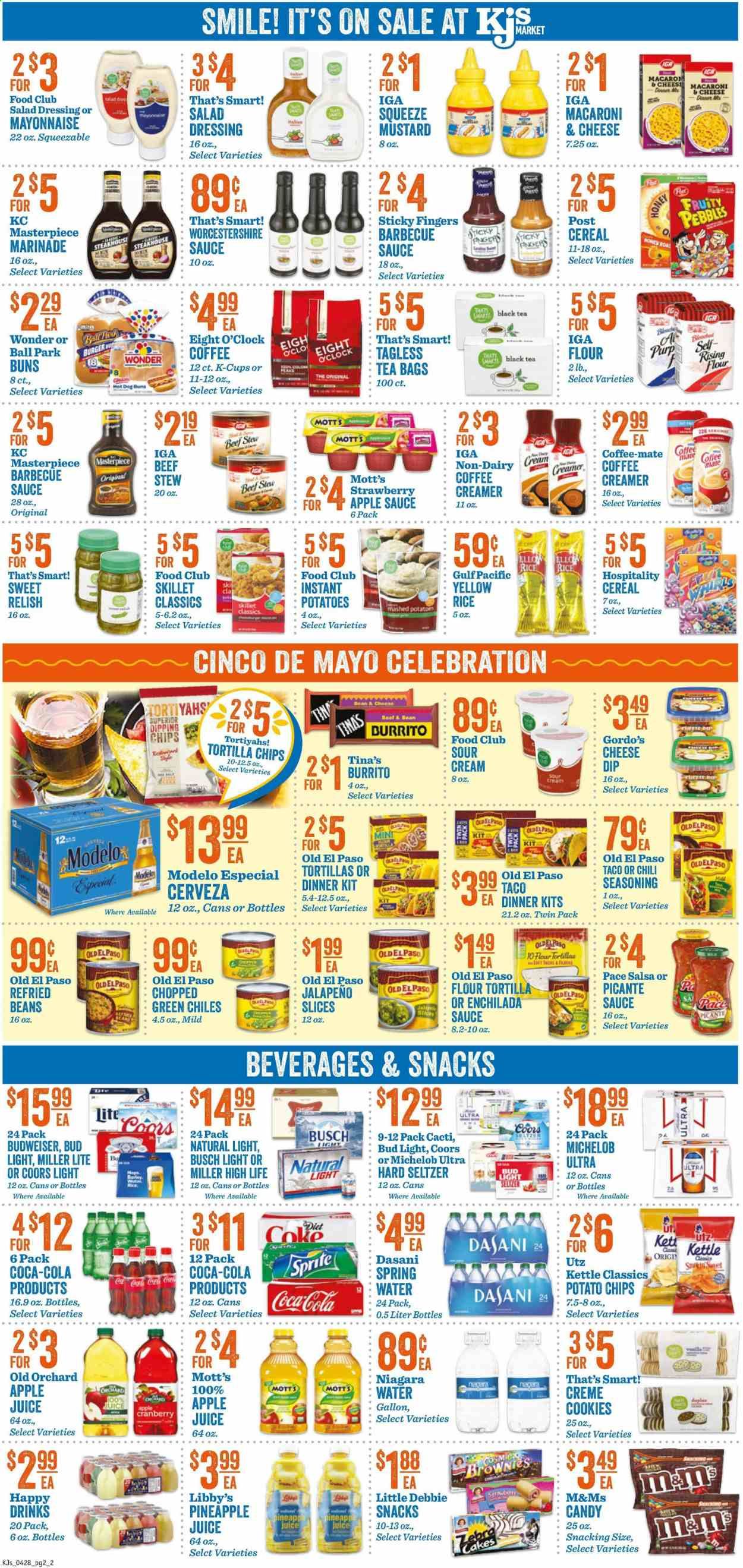 KJ´s Market (GA, SC) Weekly Ad Flyer April 28 to May 4