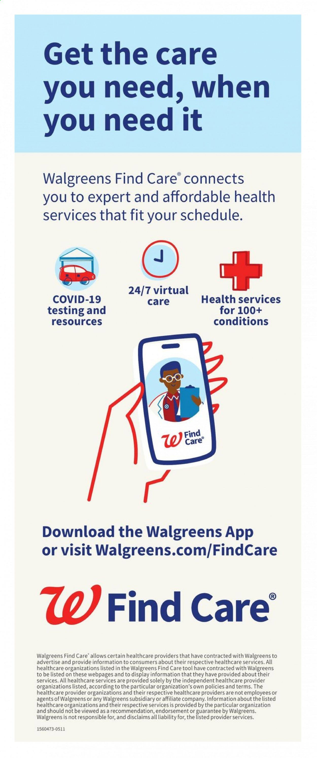 Walgreens Weekly Ad Flyer April 25 to May 29