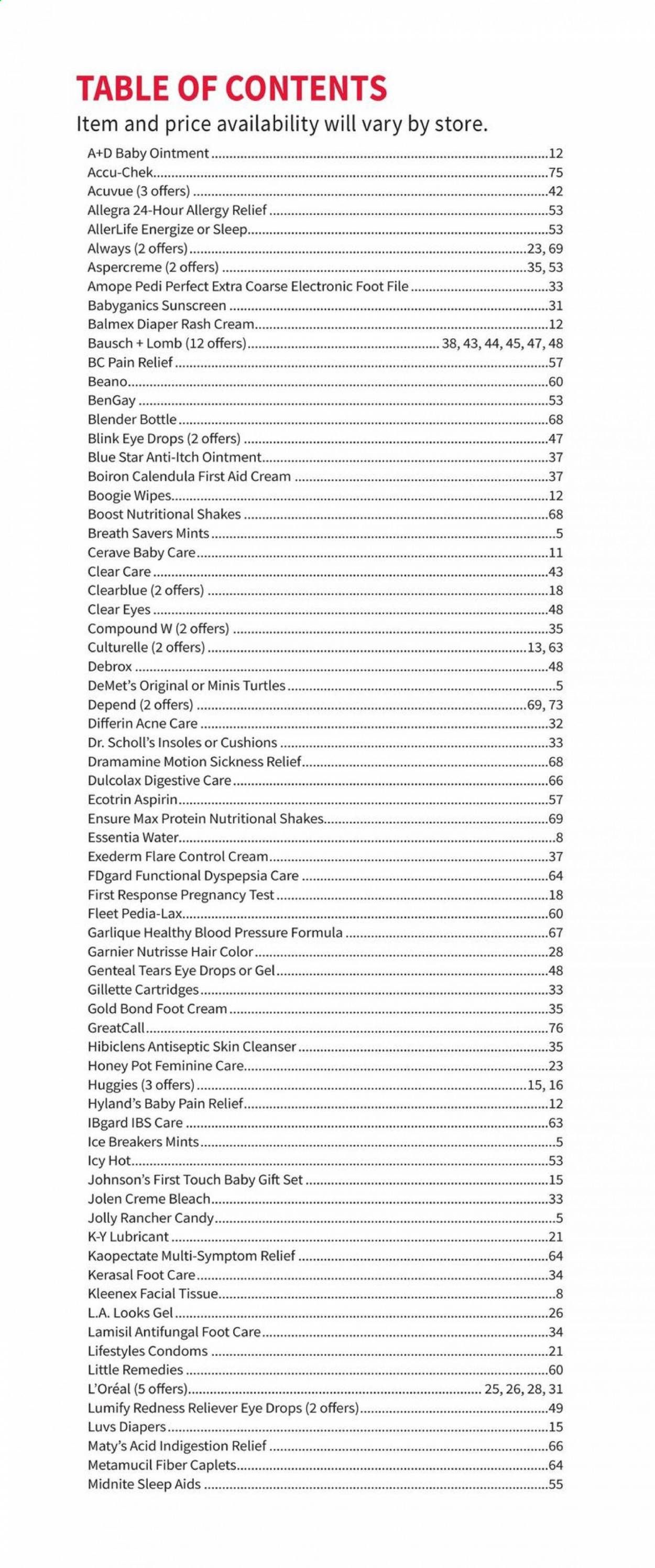 Walgreens Weekly Ad Flyer April 25 to May 29