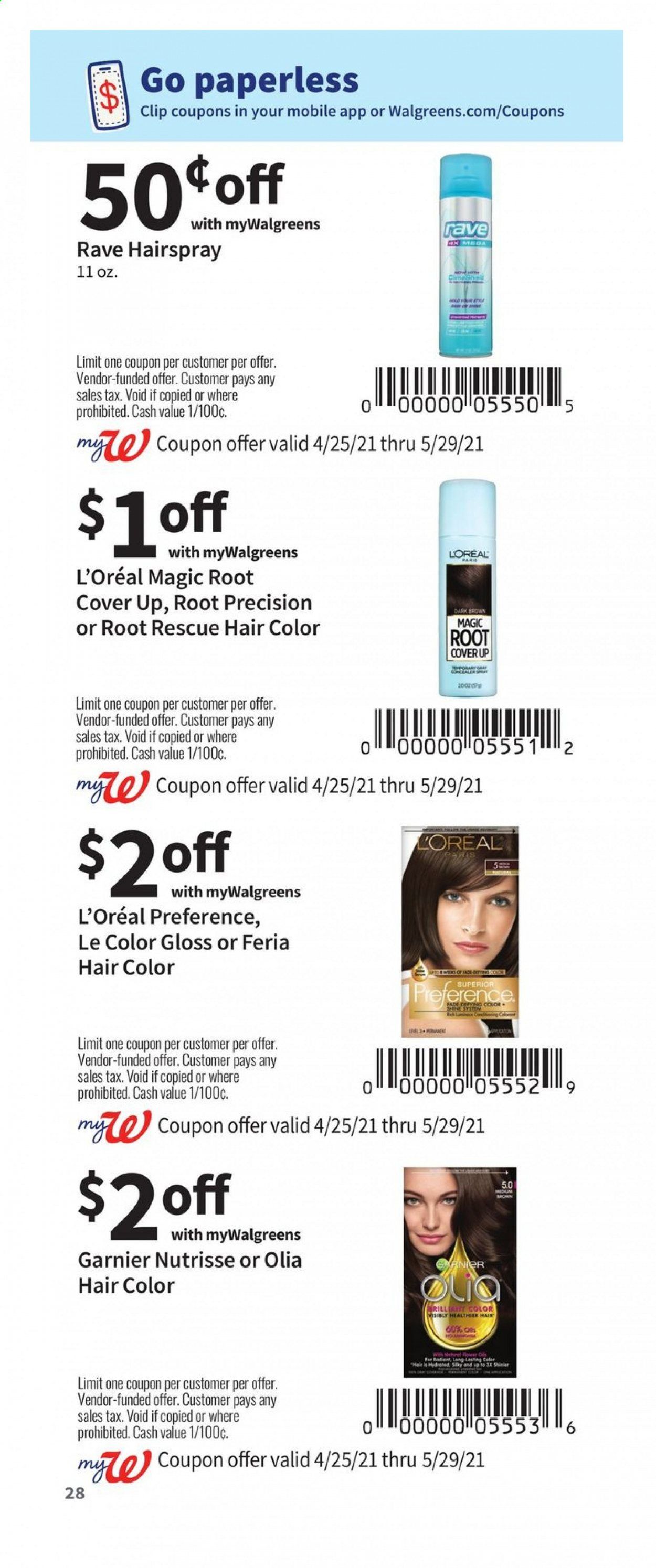 Walgreens Weekly Ad Flyer April 25 to May 29