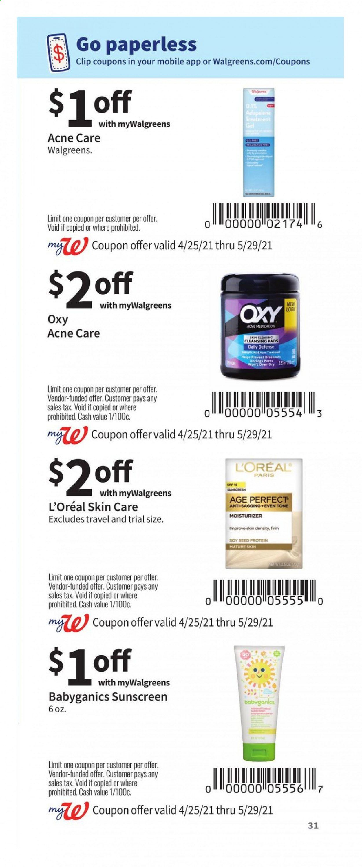 Walgreens Weekly Ad Flyer April 25 to May 29