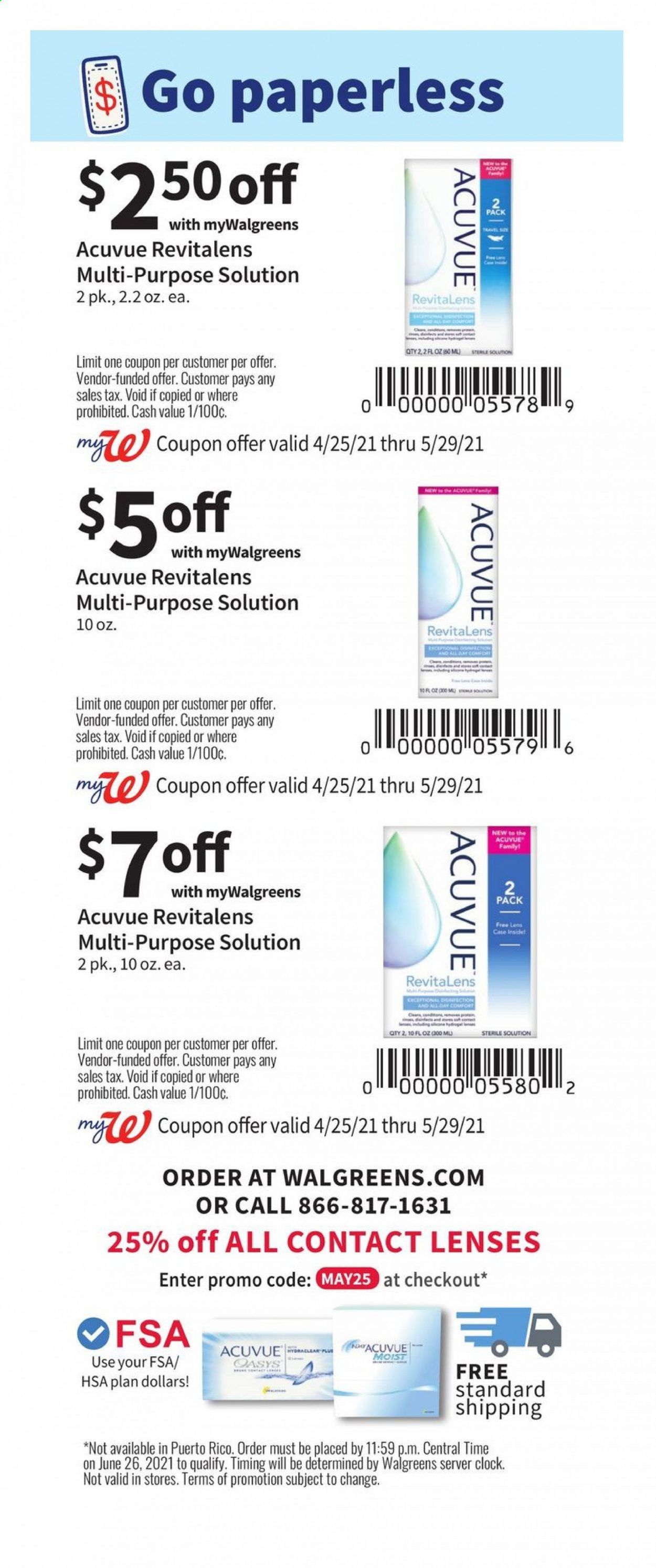 Walgreens Weekly Ad Flyer April 25 to May 29