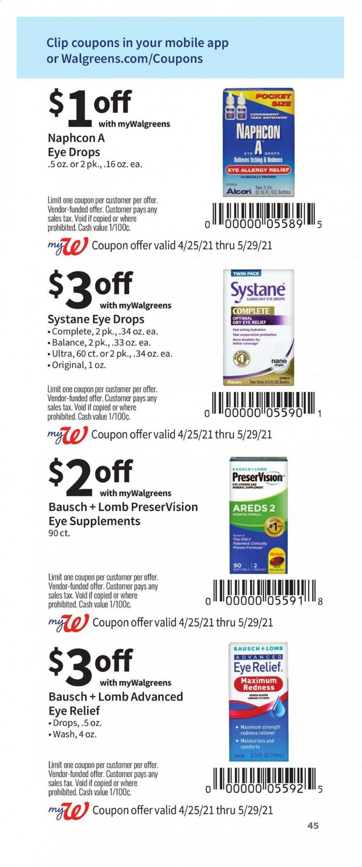 Walgreens Weekly Ad Flyer April 25 to May 29
