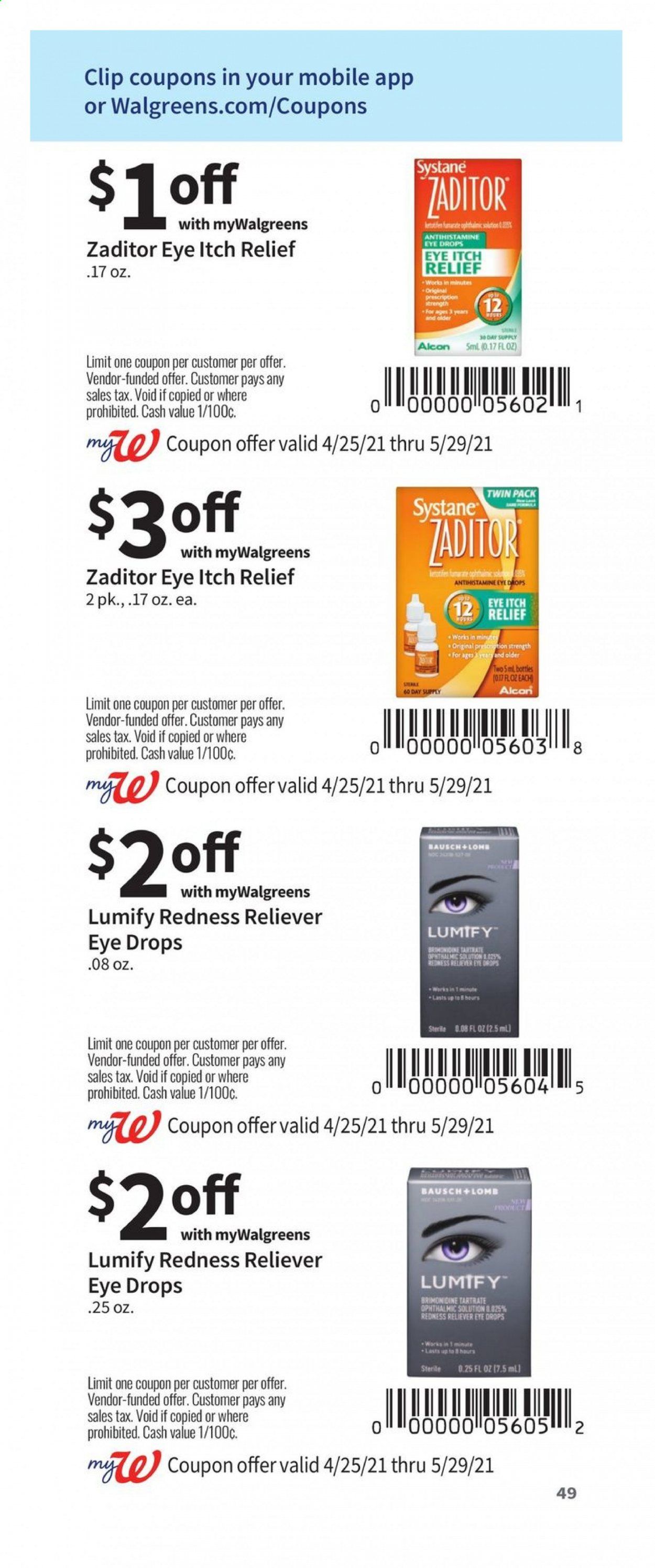 Walgreens Weekly Ad Flyer April 25 to May 29