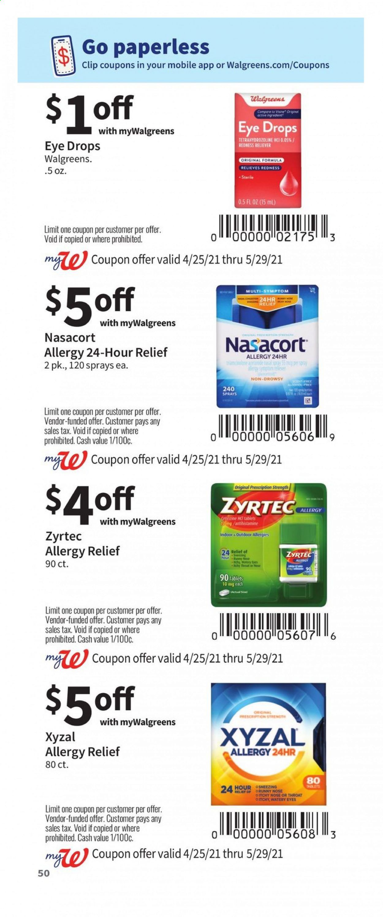 Walgreens Weekly Ad Flyer April 25 to May 29