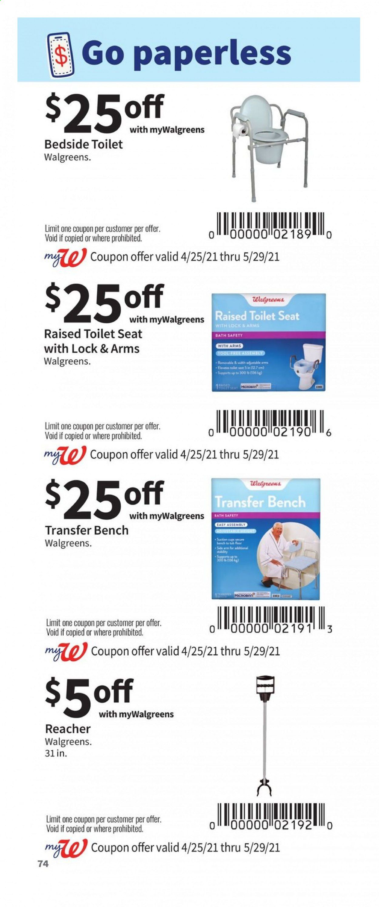 Walgreens Weekly Ad Flyer April 25 to May 29