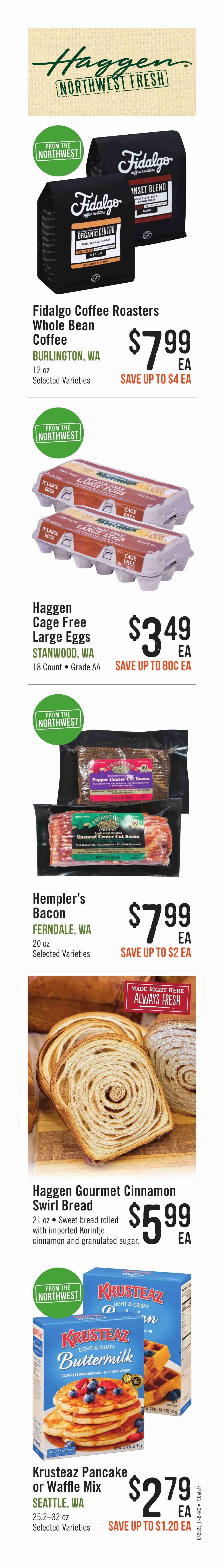 Haggen Weekly Ad Flyer April 28 to May 11