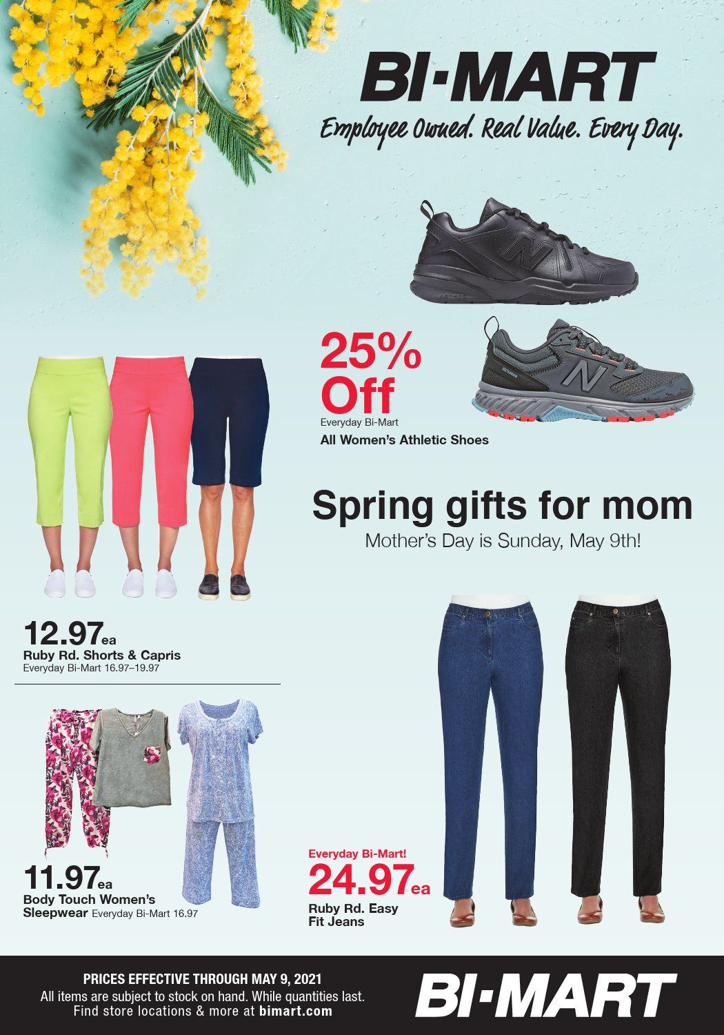 Bi-Mart Weekly Ad Flyer April 28 to May 9