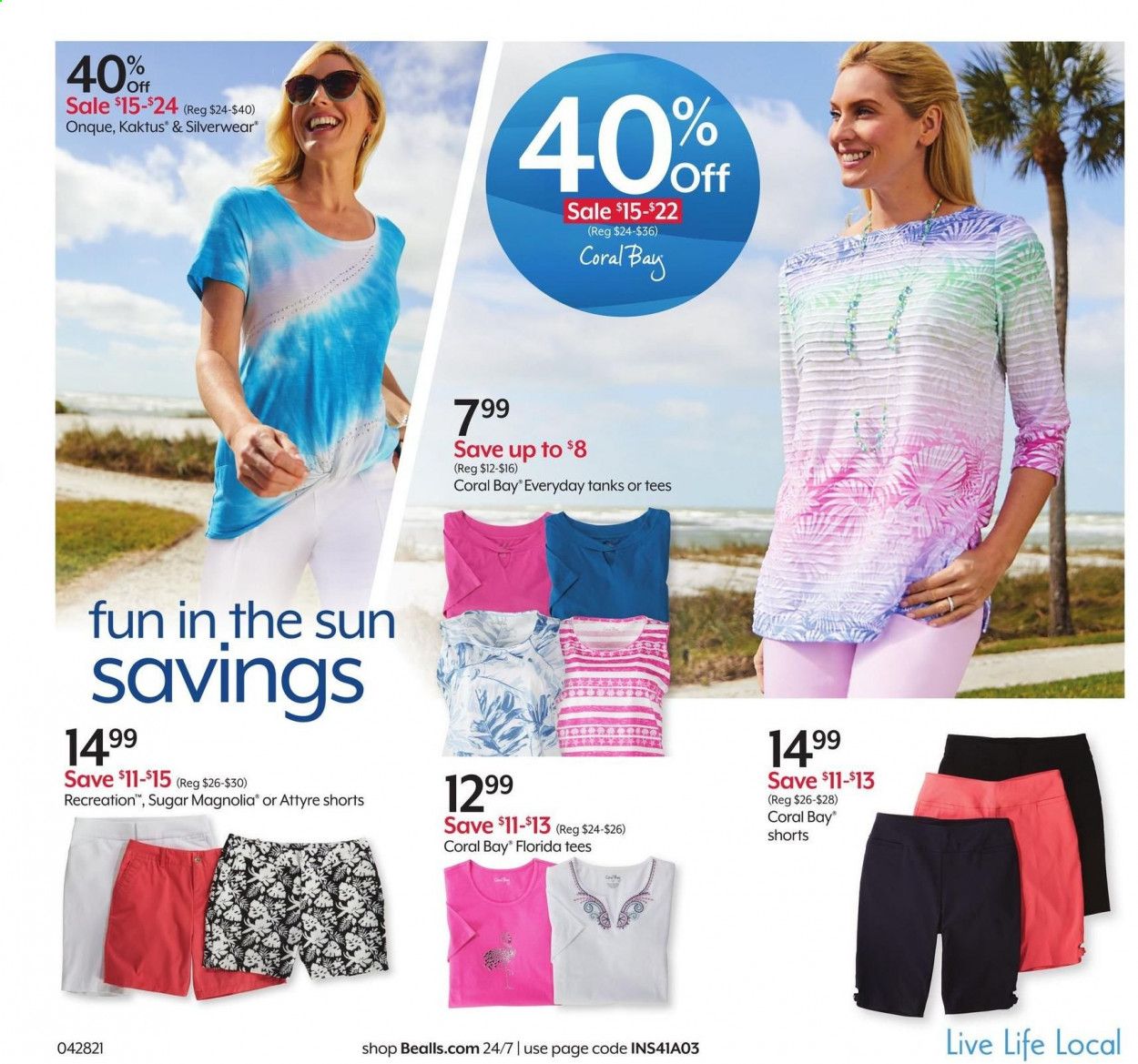 Bealls Florida Weekly Ad Flyer April 28 to May 4