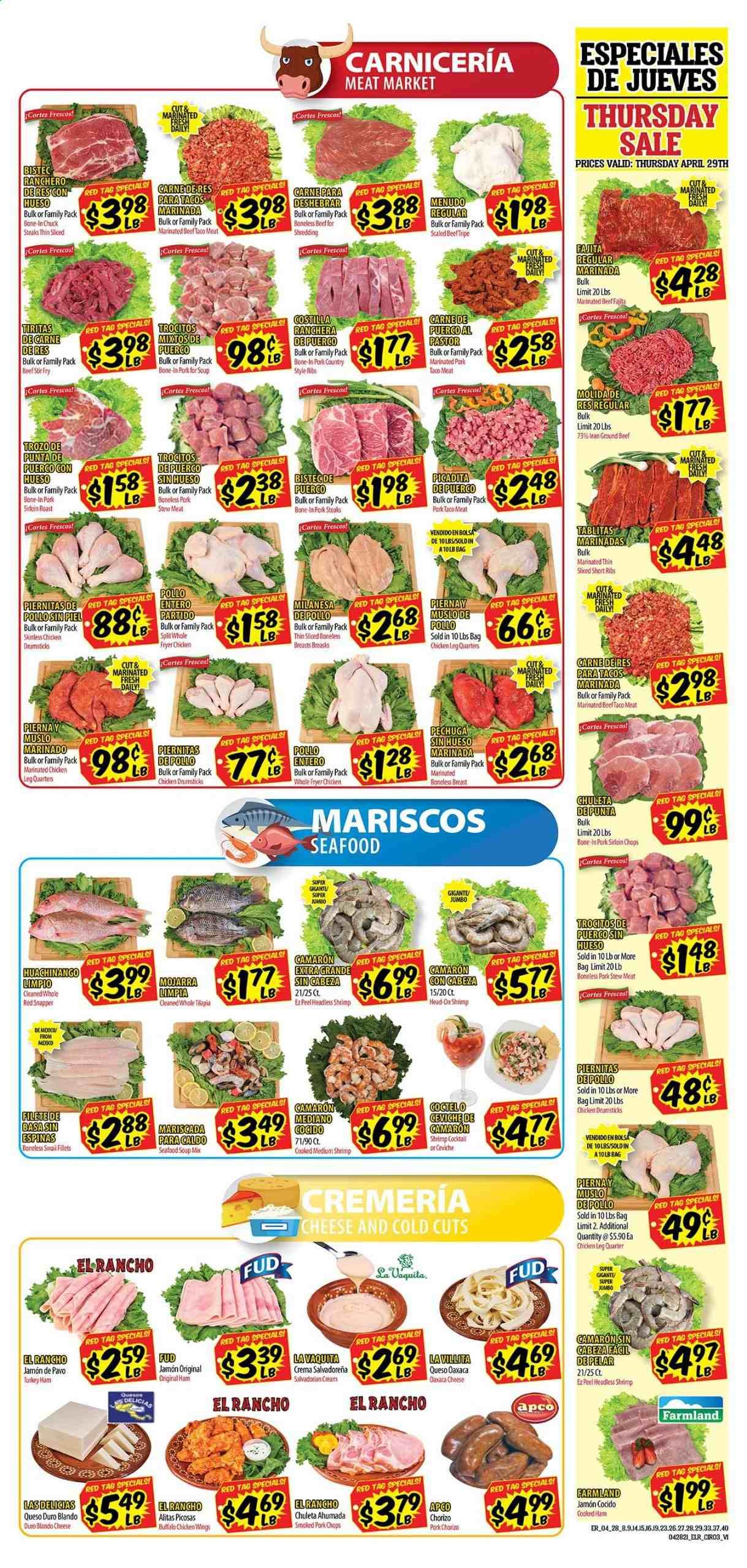 El Rancho (TX) Weekly Ad Flyer April 28 to May 4