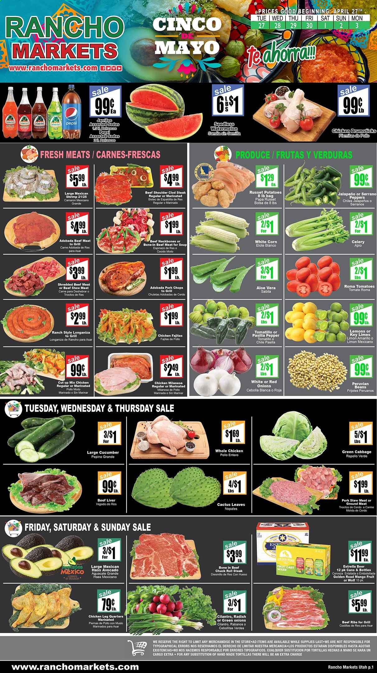Rancho Markets Weekly Ad Flyer April 27 to May 3