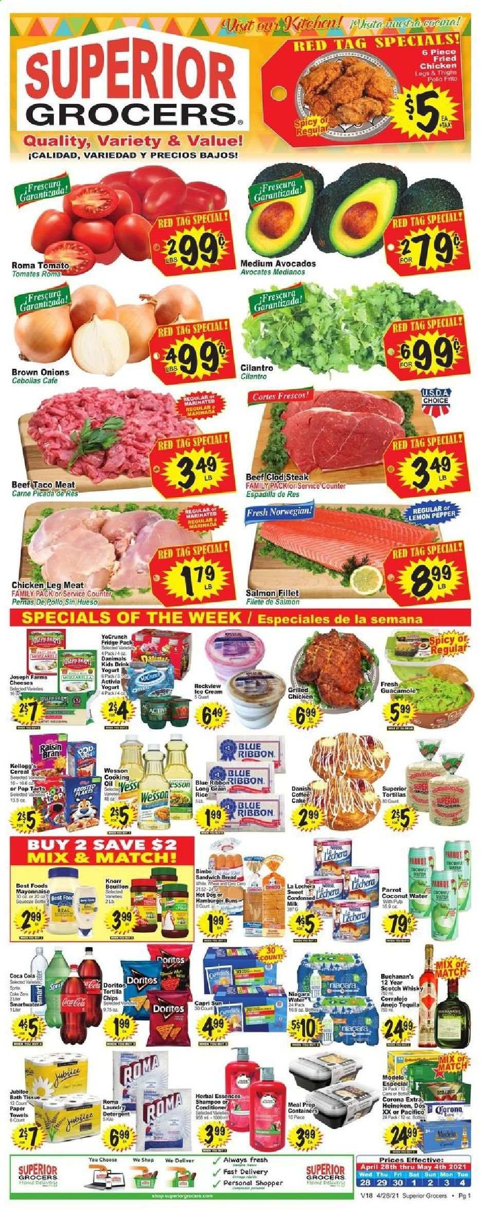 Superior Grocers Weekly Ad Flyer April 28 to May 4