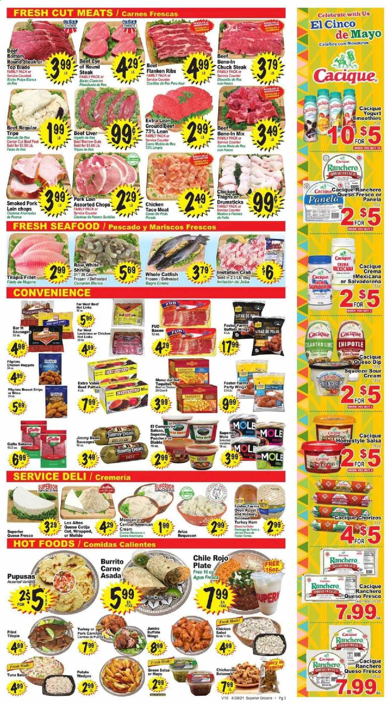 Superior Grocers Weekly Ad Flyer April 28 to May 4