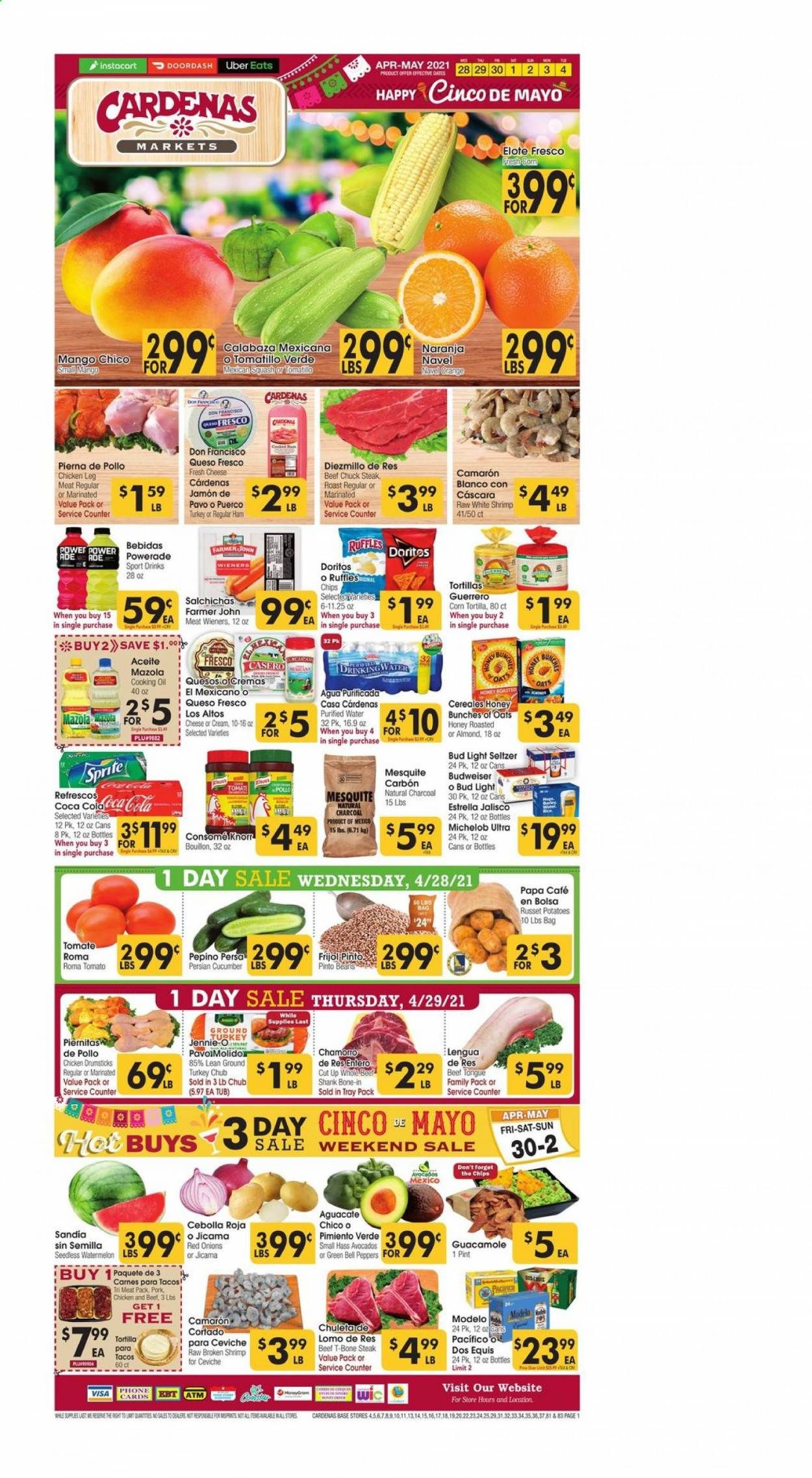 Cardenas (CA, NV) Weekly Ad Flyer April 28 to May 4