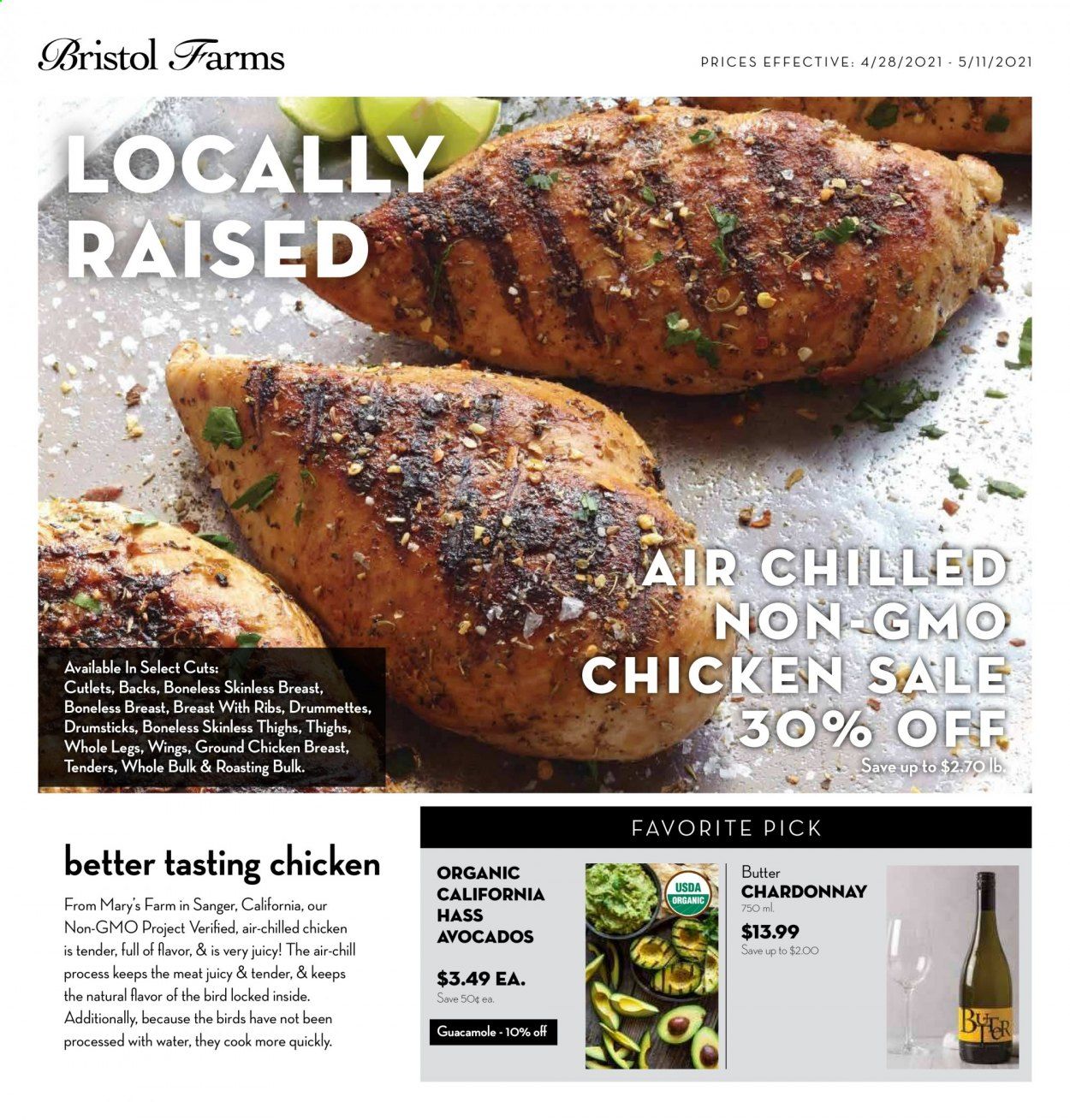 Bristol Farms (CA) Weekly Ad Flyer April 28 to May 11