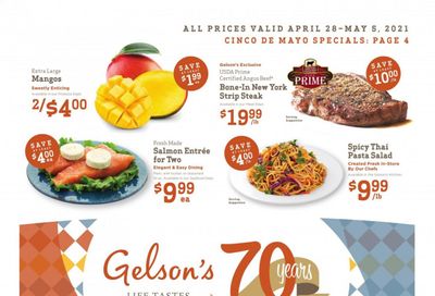 Gelson's Weekly Ad Flyer April 28 to May 5