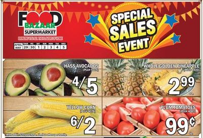 Food Bazaar (CT, NJ, NY) Weekly Ad Flyer April 29 to May 5