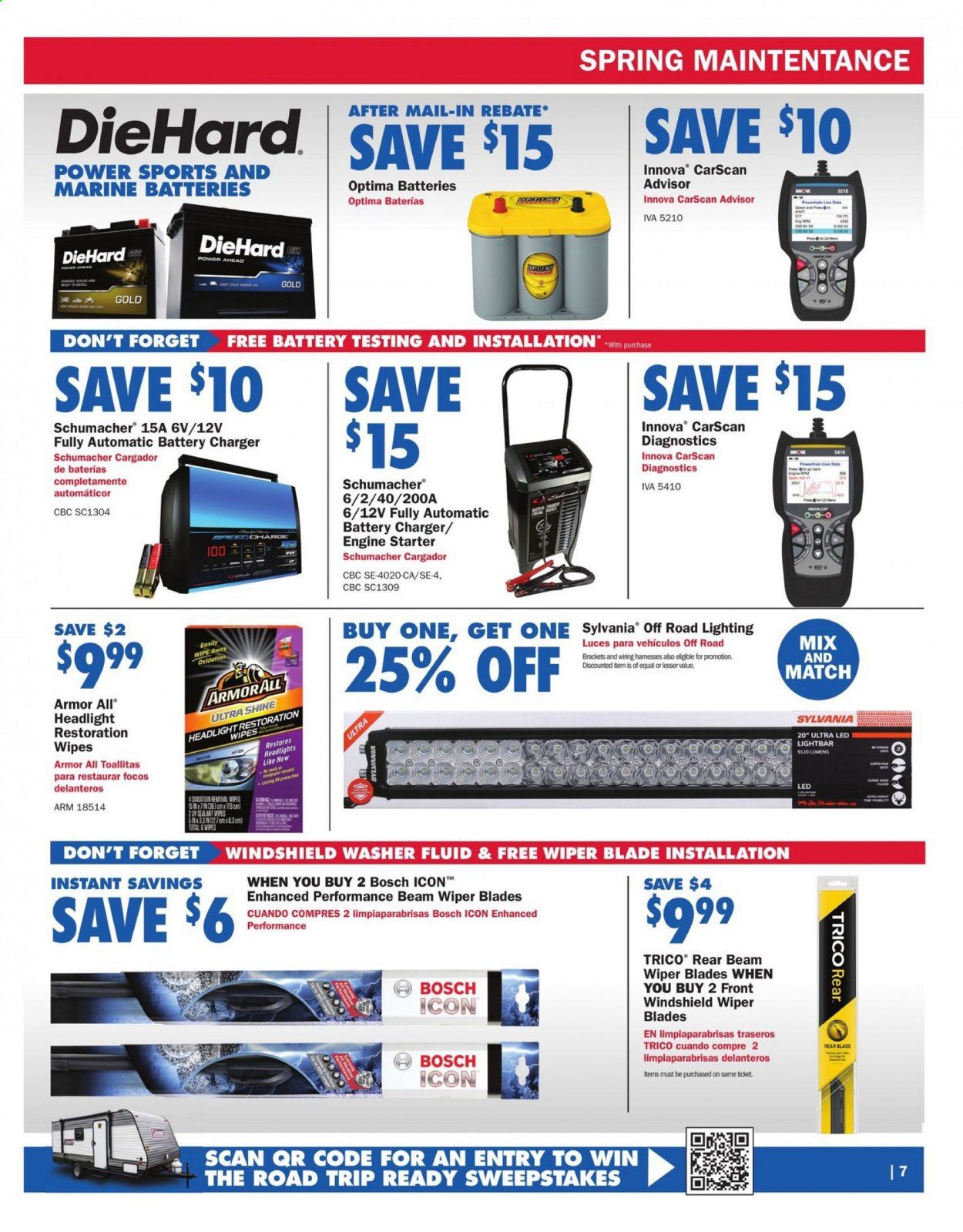 Carquest Weekly Ad Flyer April 29 to May 26