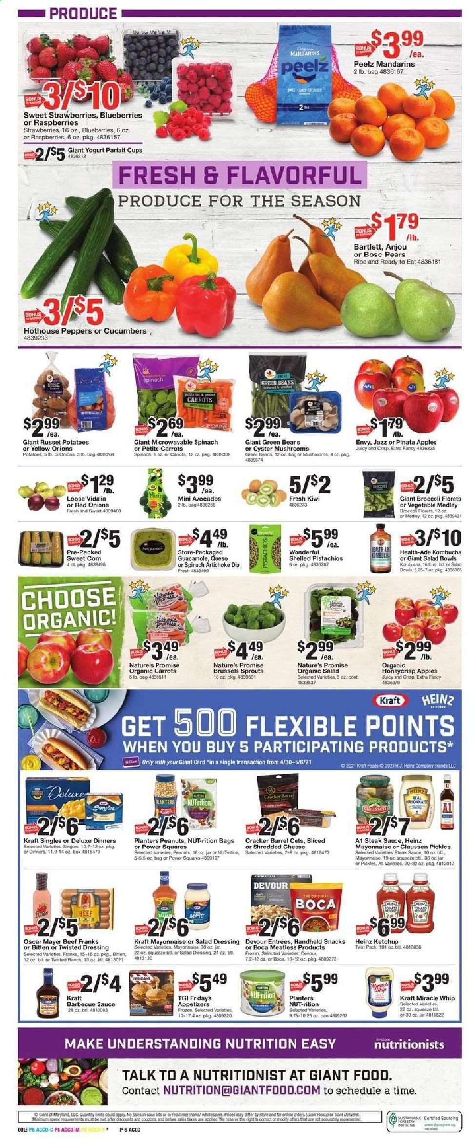 Giant Food Weekly Ad Flyer April 30 to May 6