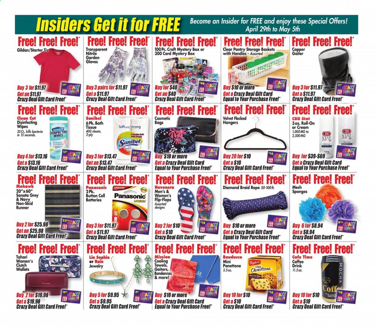 Ocean State Job Lot Weekly Ad Flyer April 29 to May 5