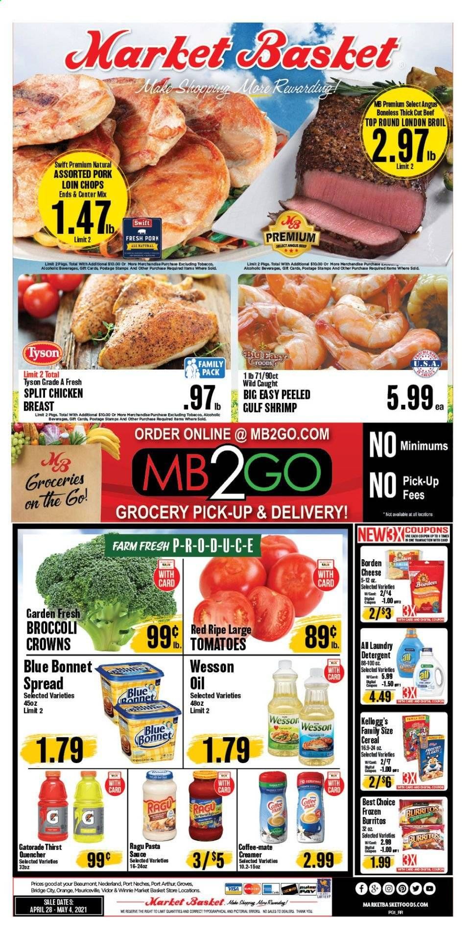 Market Basket (LA, TX) Weekly Ad Flyer April 28 to May 4