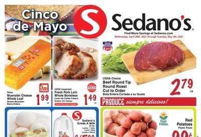 Sedano's (FL) Weekly Ad Flyer April 28 to May 4