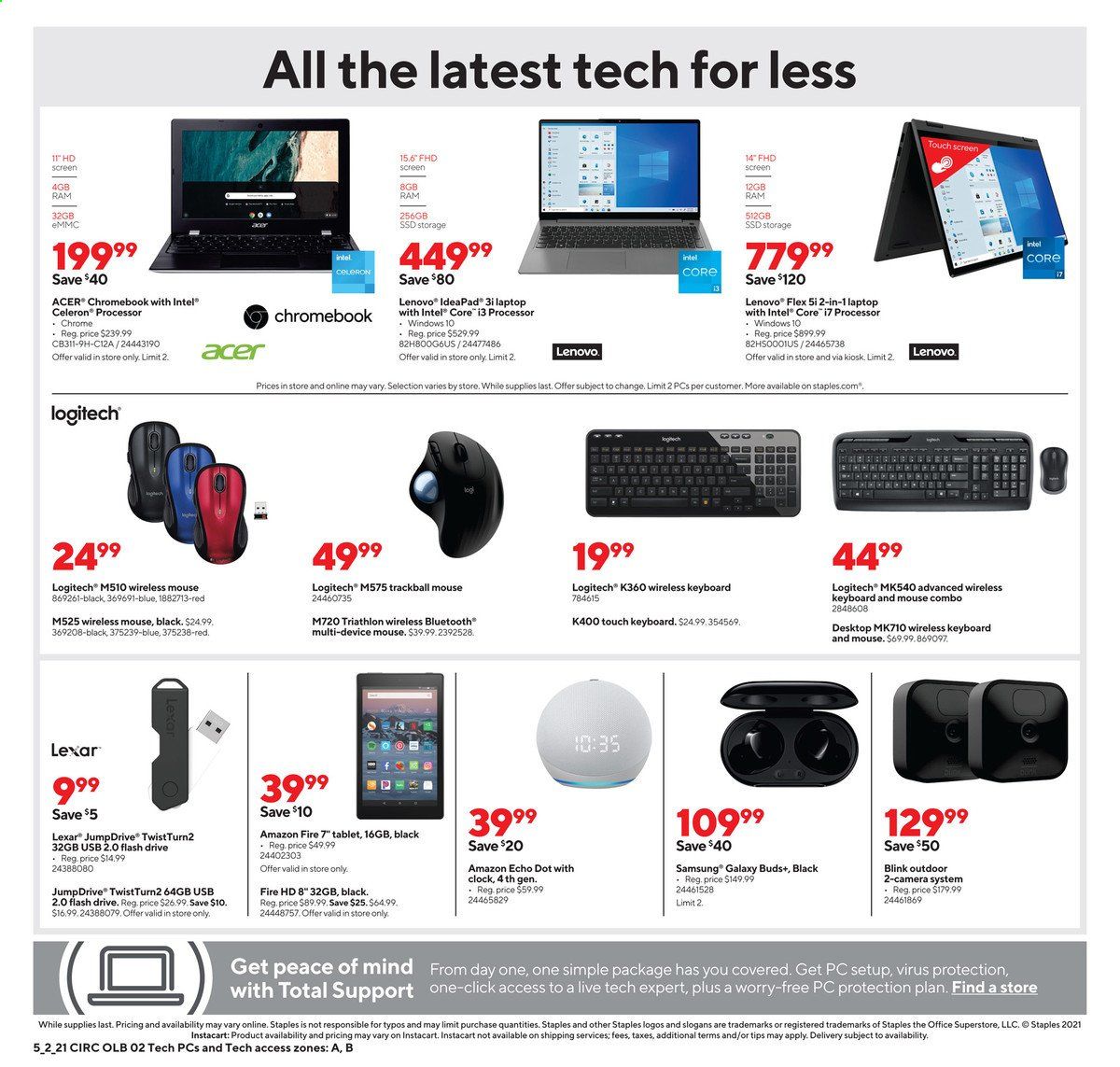 Staples Weekly Ad Flyer May 2 to May 8