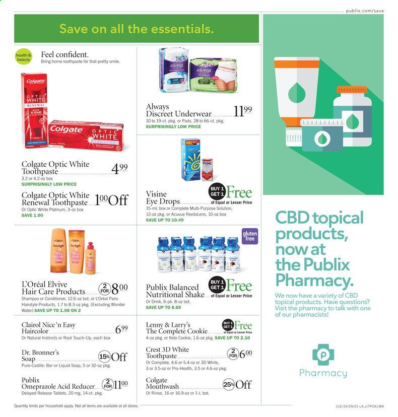 Publix (AL, FL, GA, NC, SC, TN) Weekly Ad Flyer April 29 to May 5