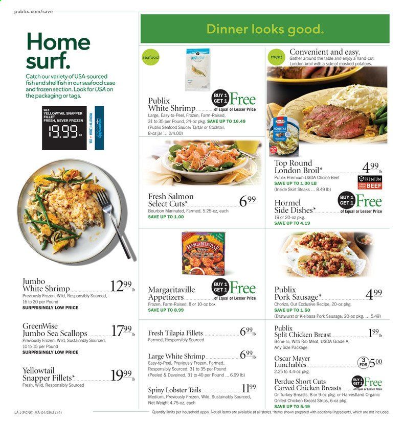 Publix (AL, FL, GA, NC, SC, TN) Weekly Ad Flyer April 29 to May 5