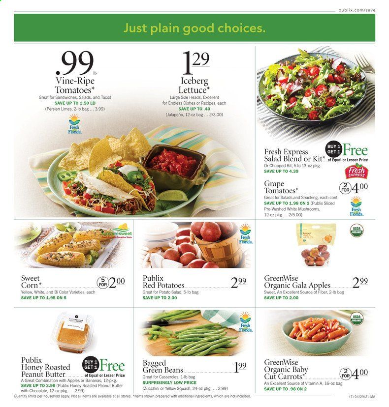 Publix (AL, FL, GA, NC, SC, TN) Weekly Ad Flyer April 29 to May 5