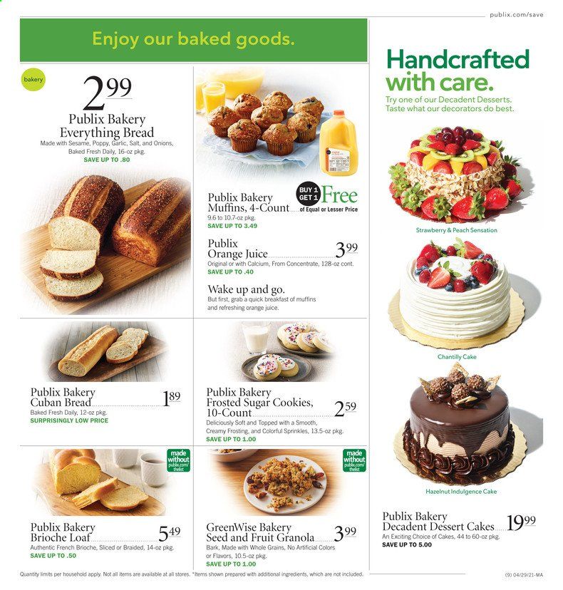Publix (AL, FL, GA, NC, SC, TN) Weekly Ad Flyer April 29 to May 5