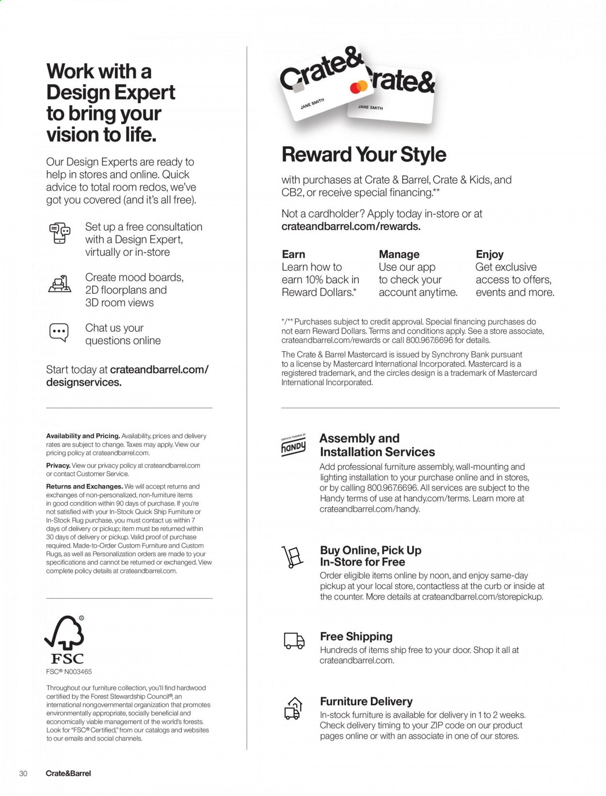 Crate & Barrel Weekly Ad Flyer April 29 to May 6