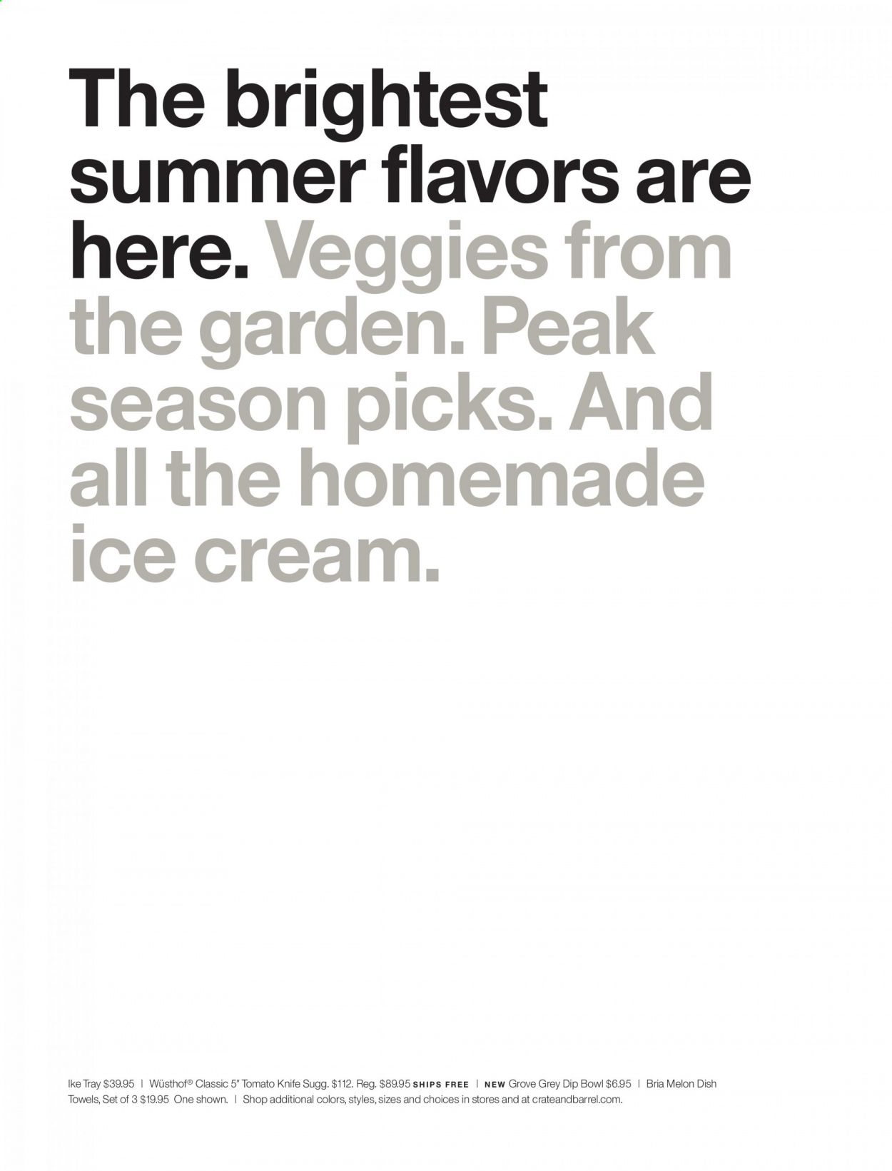 Crate & Barrel Weekly Ad Flyer April 29 to May 6