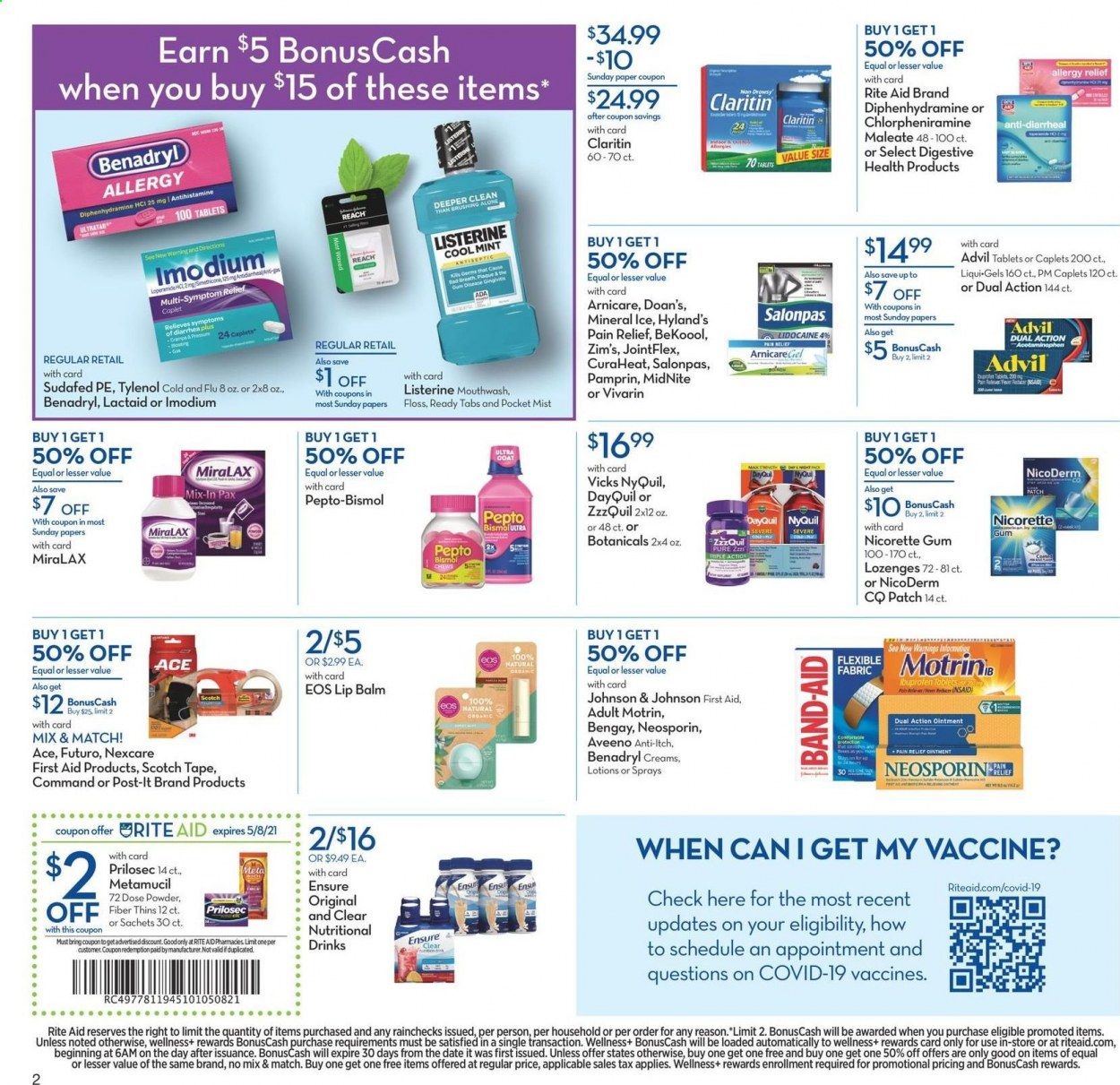 RITE AID Weekly Ad Flyer May 2 to May 8