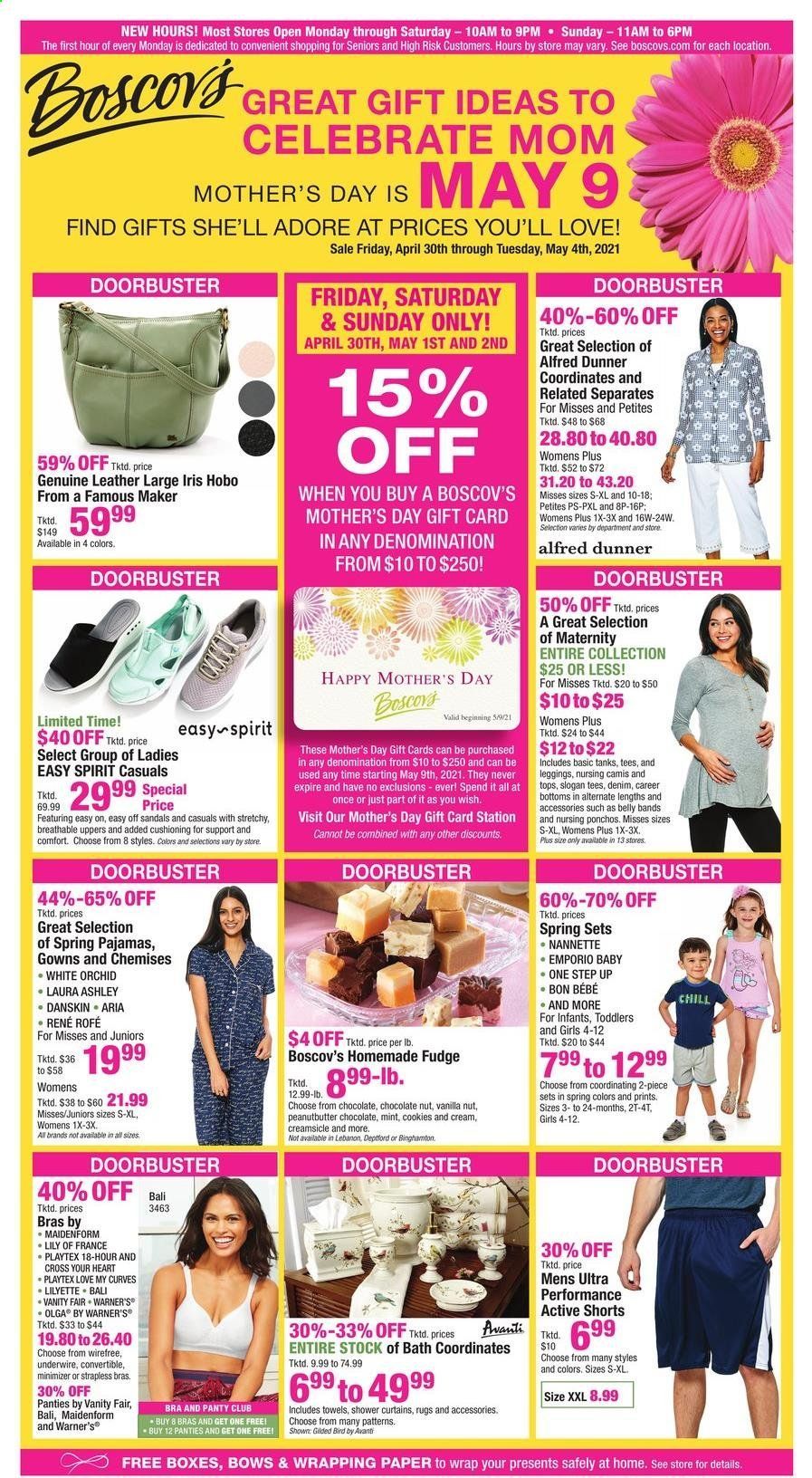 Boscov's Weekly Ad Flyer April 30 to May 4