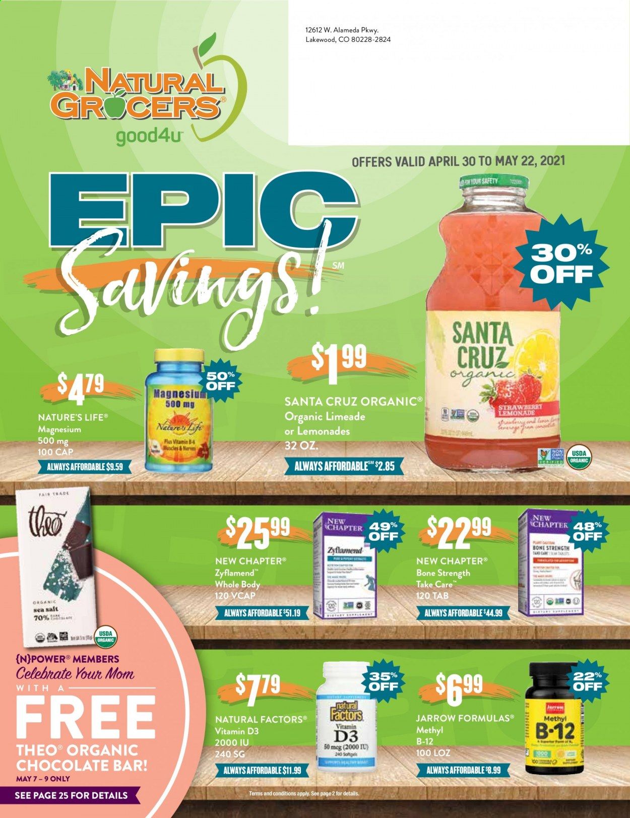 Natural Grocers Weekly Ad Flyer April 30 to May 22