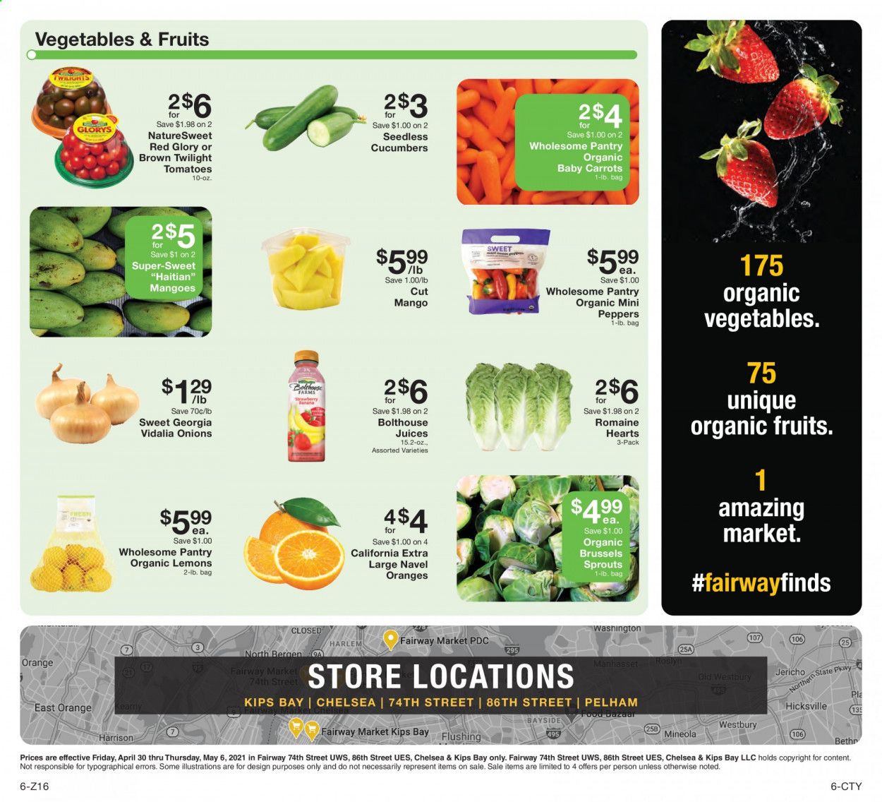 Fairway Market (CT, NJ, NY) Weekly Ad Flyer April 30 to May 6