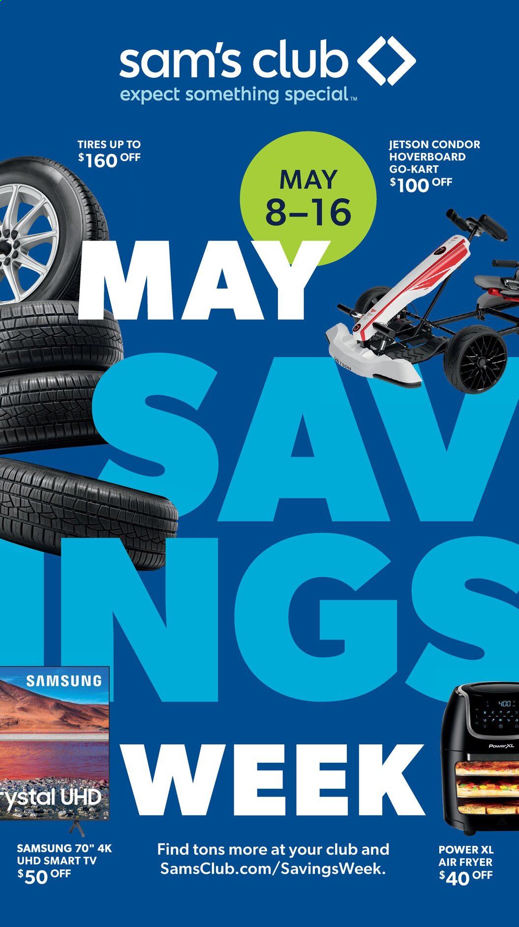Sam's Club Weekly Ad Flyer May 8 to May 16