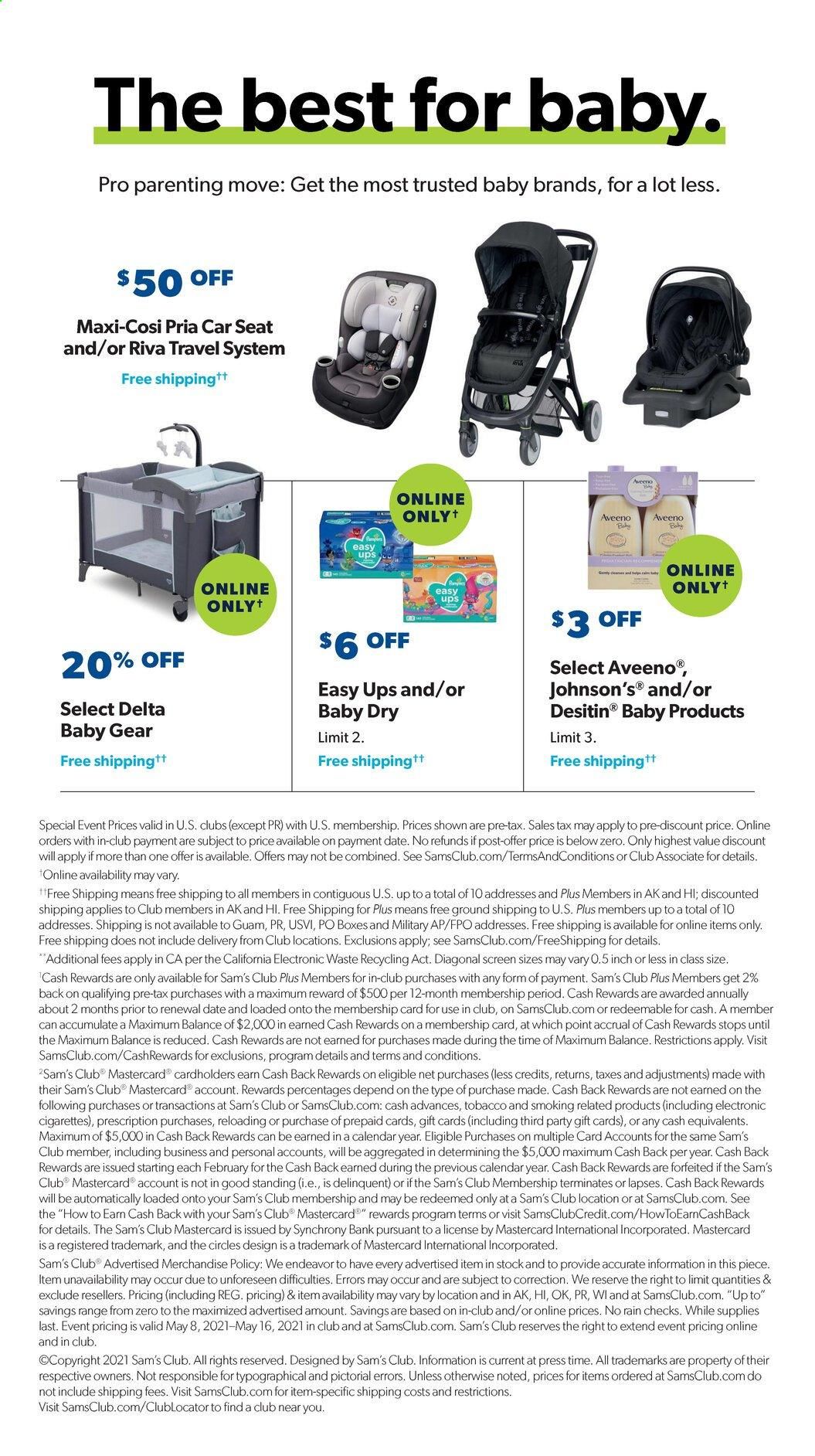 Sam's Club Weekly Ad Flyer May 8 to May 16