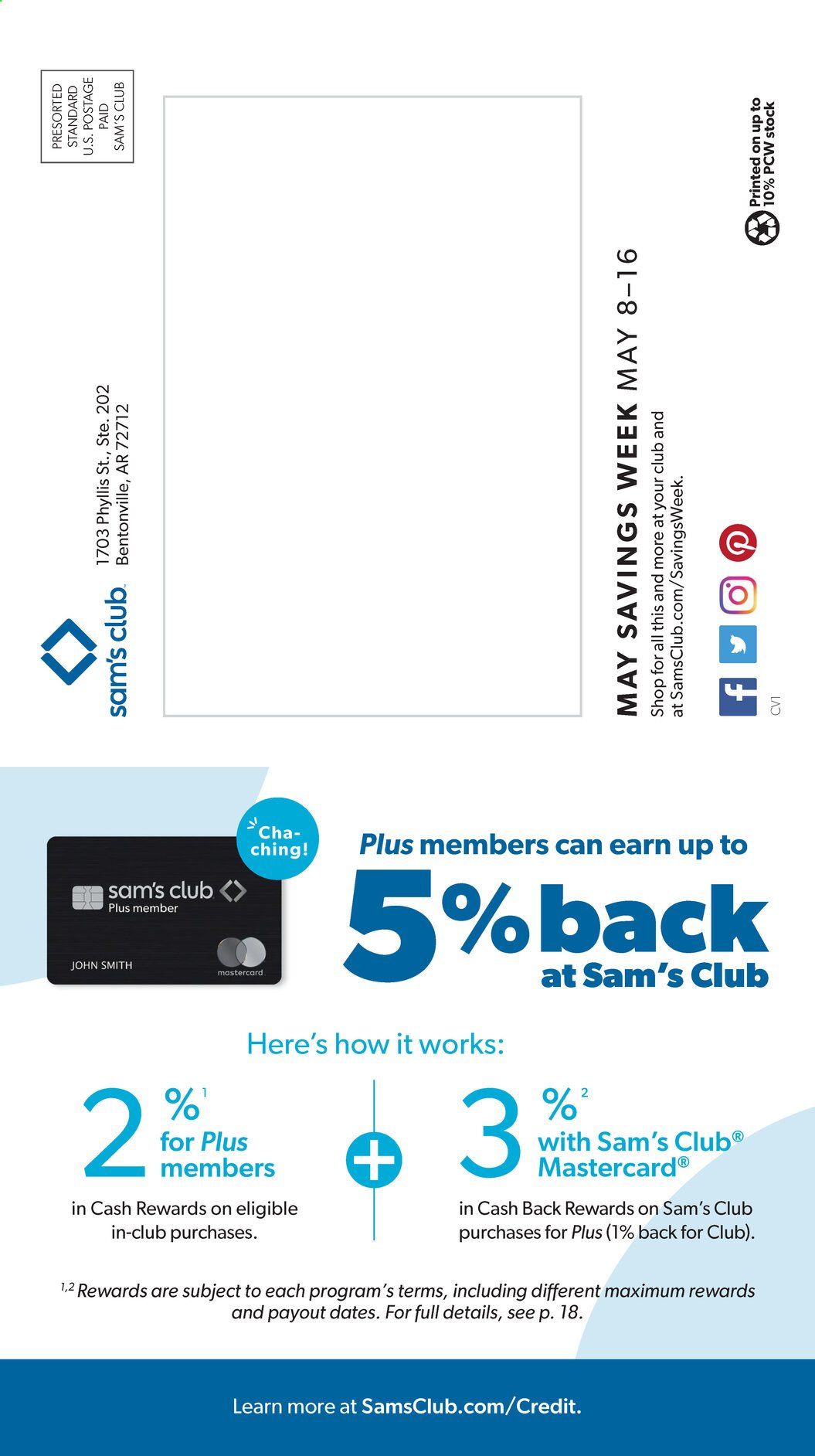 Sam's Club Weekly Ad Flyer May 8 to May 16
