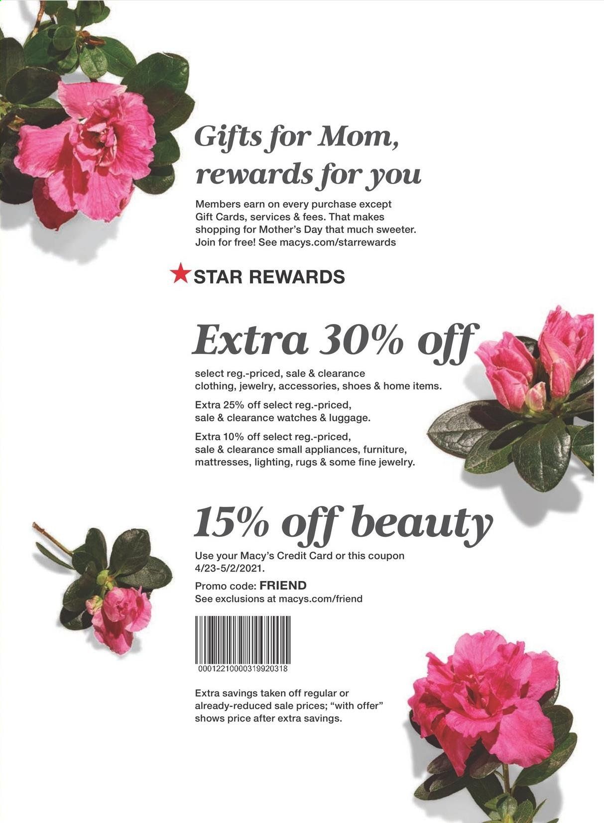 Macy's Weekly Ad Flyer April 25 to May 9